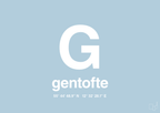 plakat: byplakat gentofte med koordinater - heavenly blue-Byer-A1two3