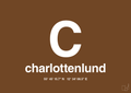 plakat: byplakat charlottenlund med koordinater - dark brown-Byer-A1two3