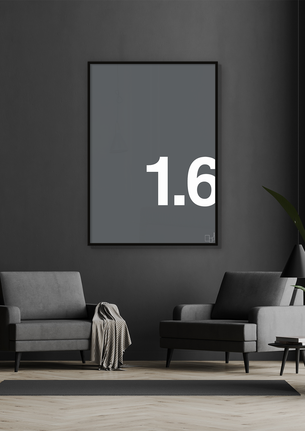 plakat: 16 års fødselsdag - painters white-Fødselsdag-A1two3