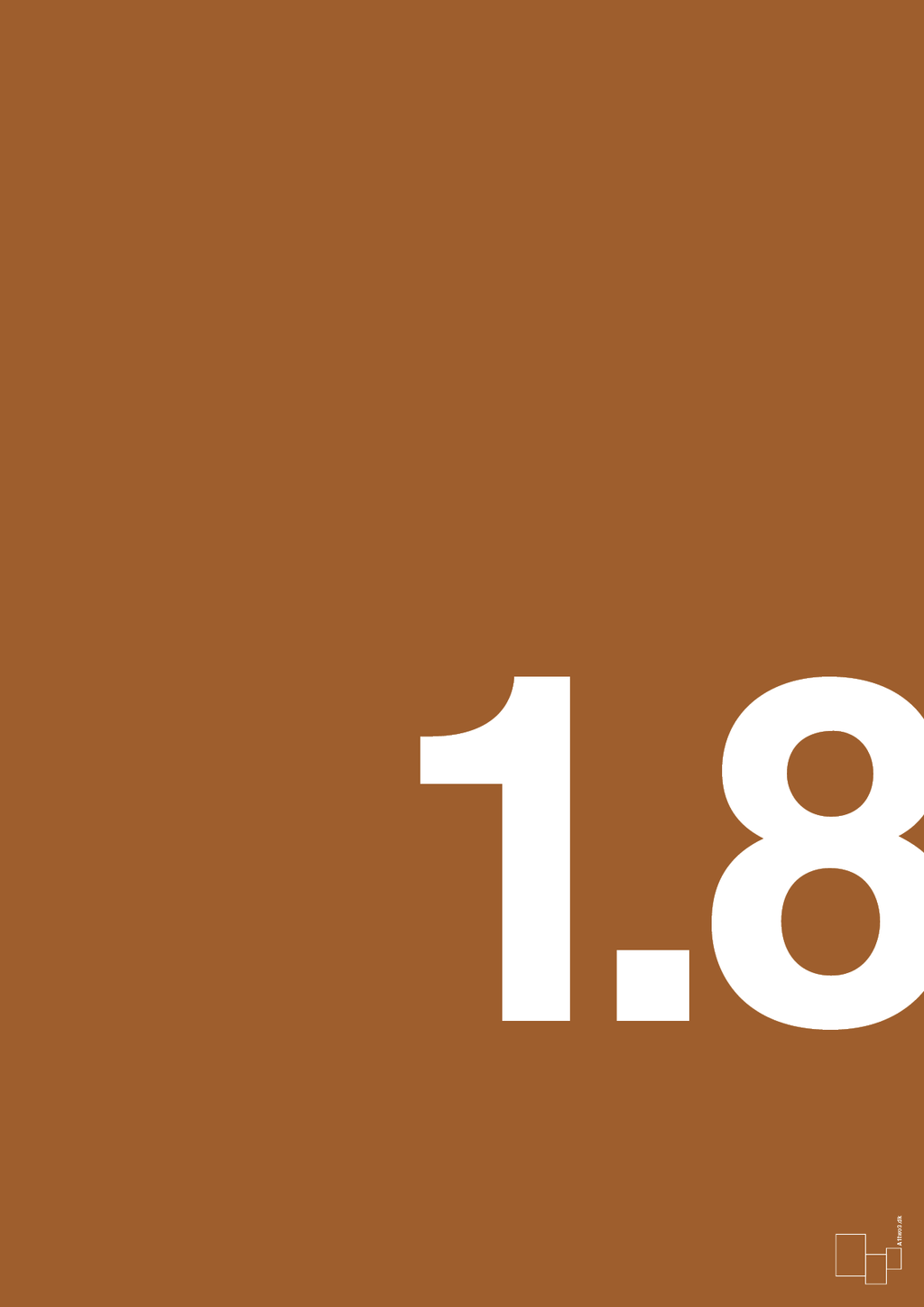 plakat: 18 års fødselsdag - cognac-Fødselsdag-A1two3
