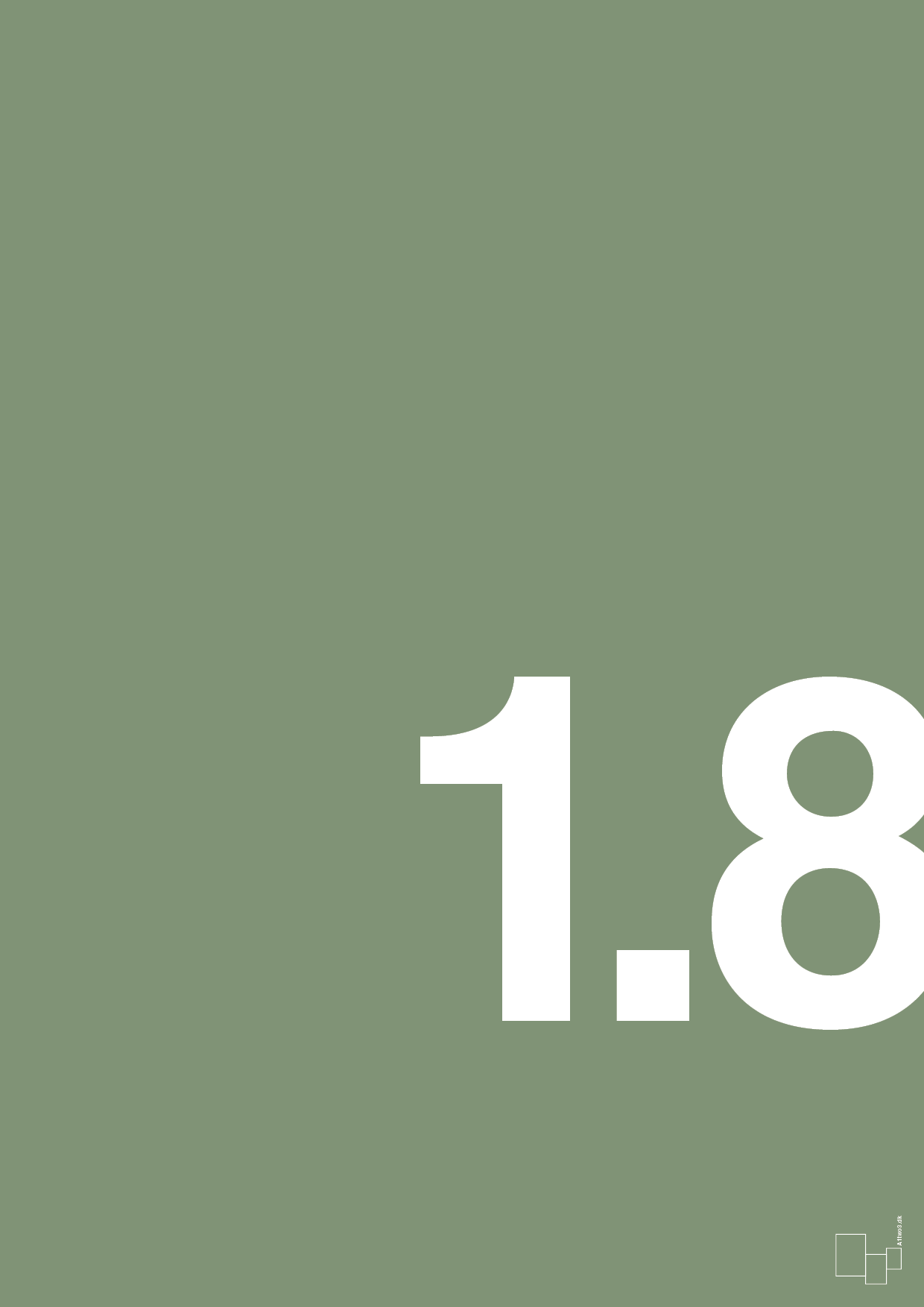 plakat: 18 års fødselsdag - jade-Fødselsdag-A1two3