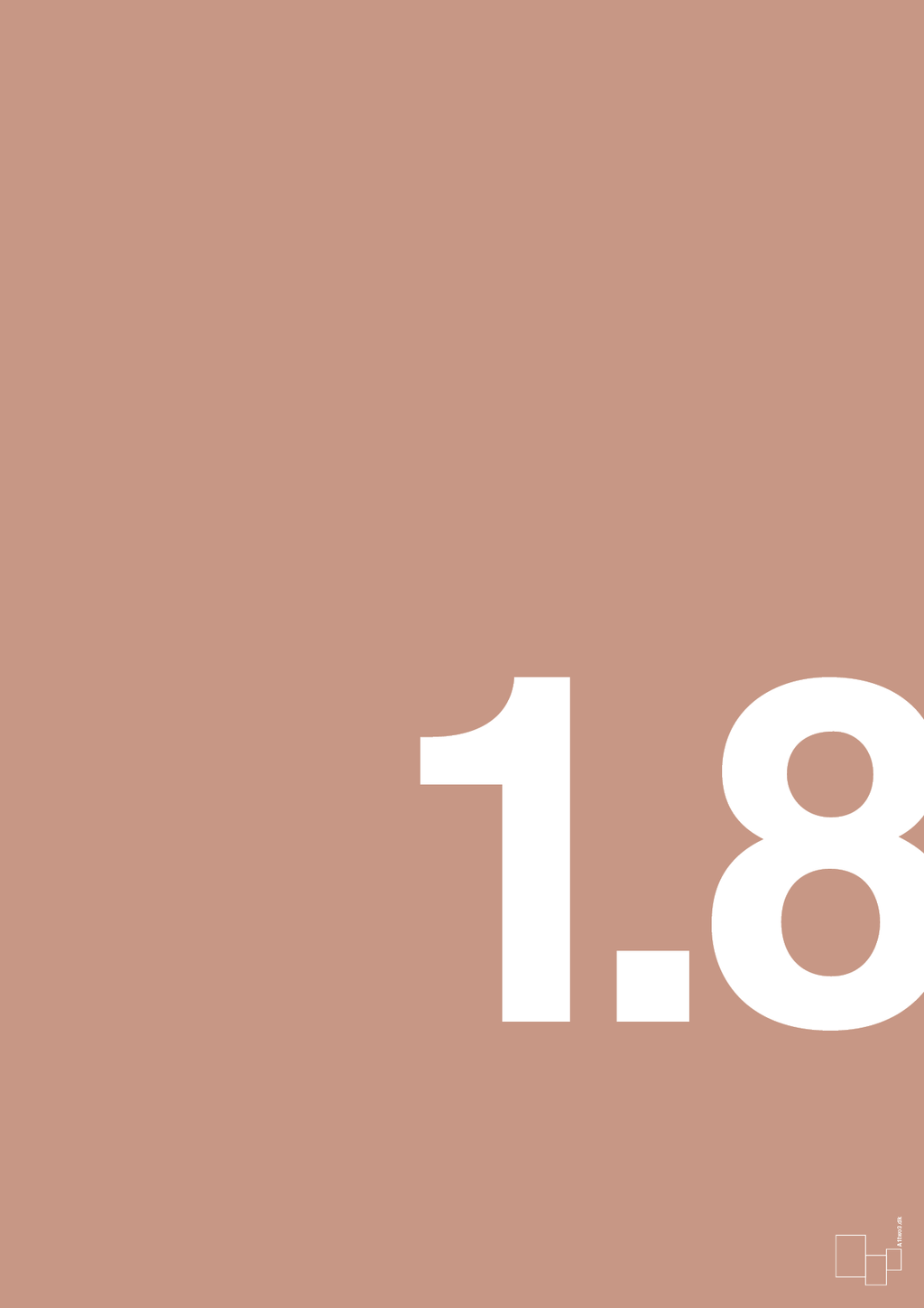 plakat: 18 års fødselsdag - powder-Fødselsdag-A1two3