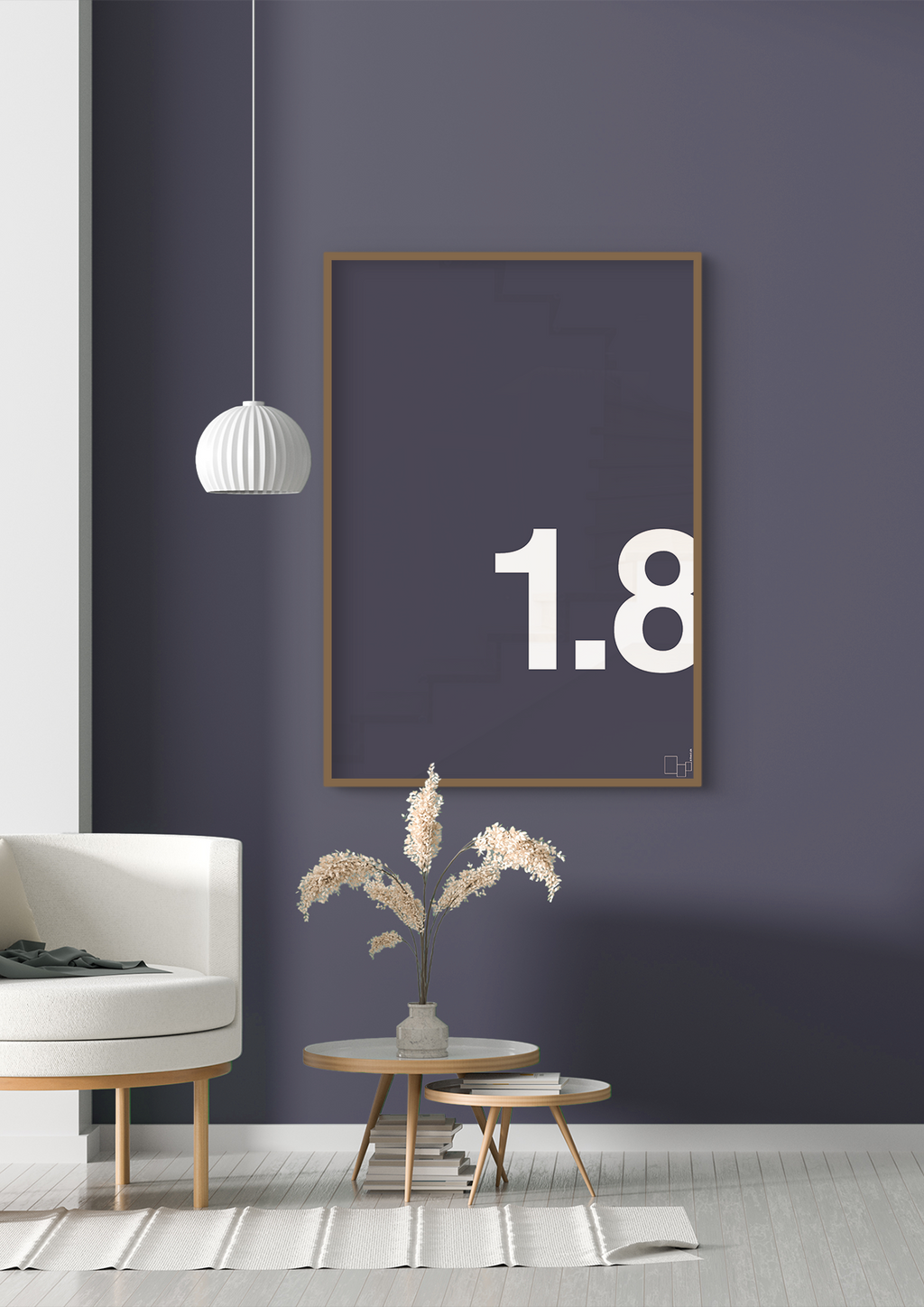 plakat: 18 års fødselsdag - painters white-Fødselsdag-A1two3