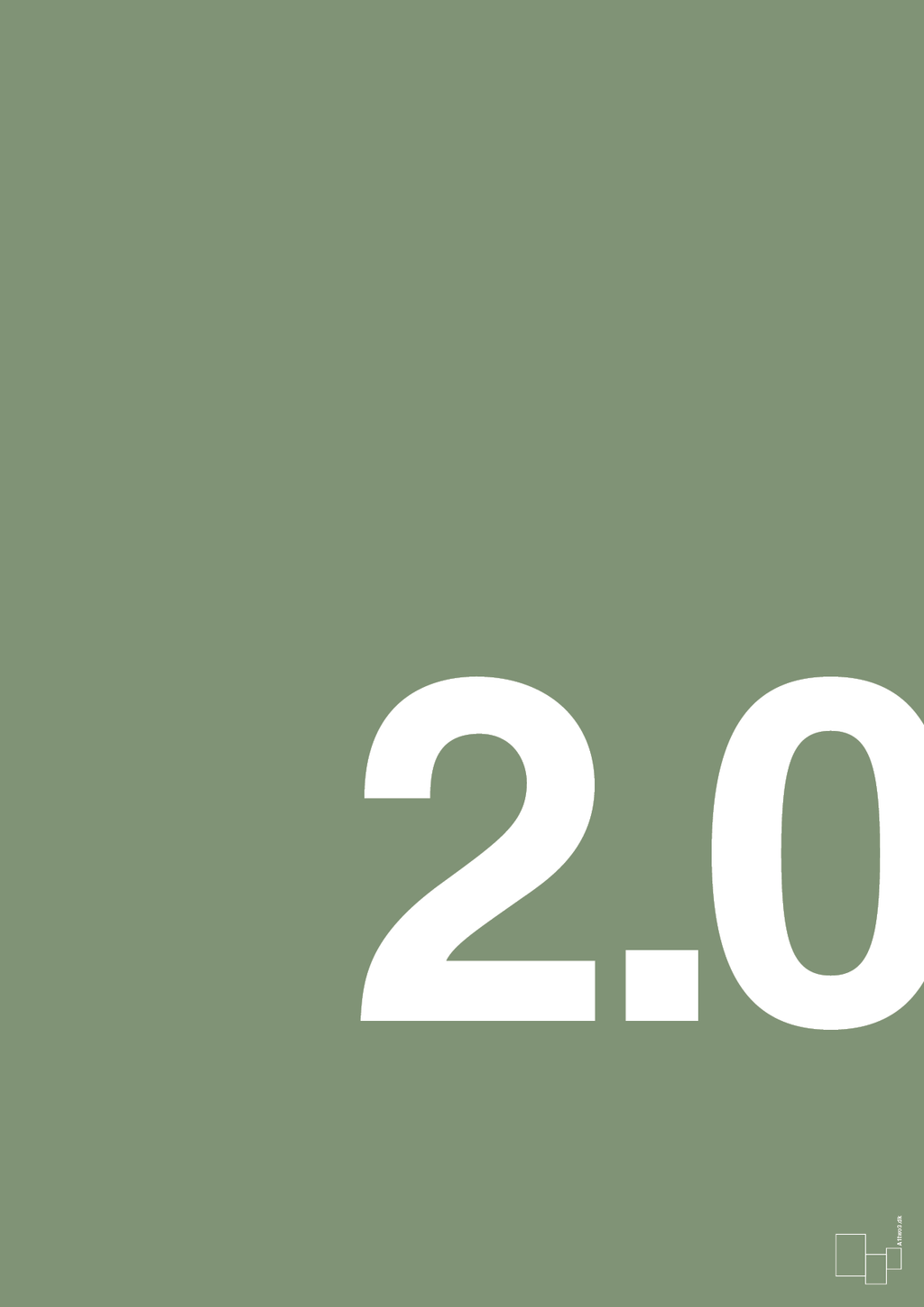plakat: 20 års fødselsdag - jade-Fødselsdag-A1two3