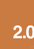 plakat: 20 års fødselsdag - rumba orange-Fødselsdag-A1two3