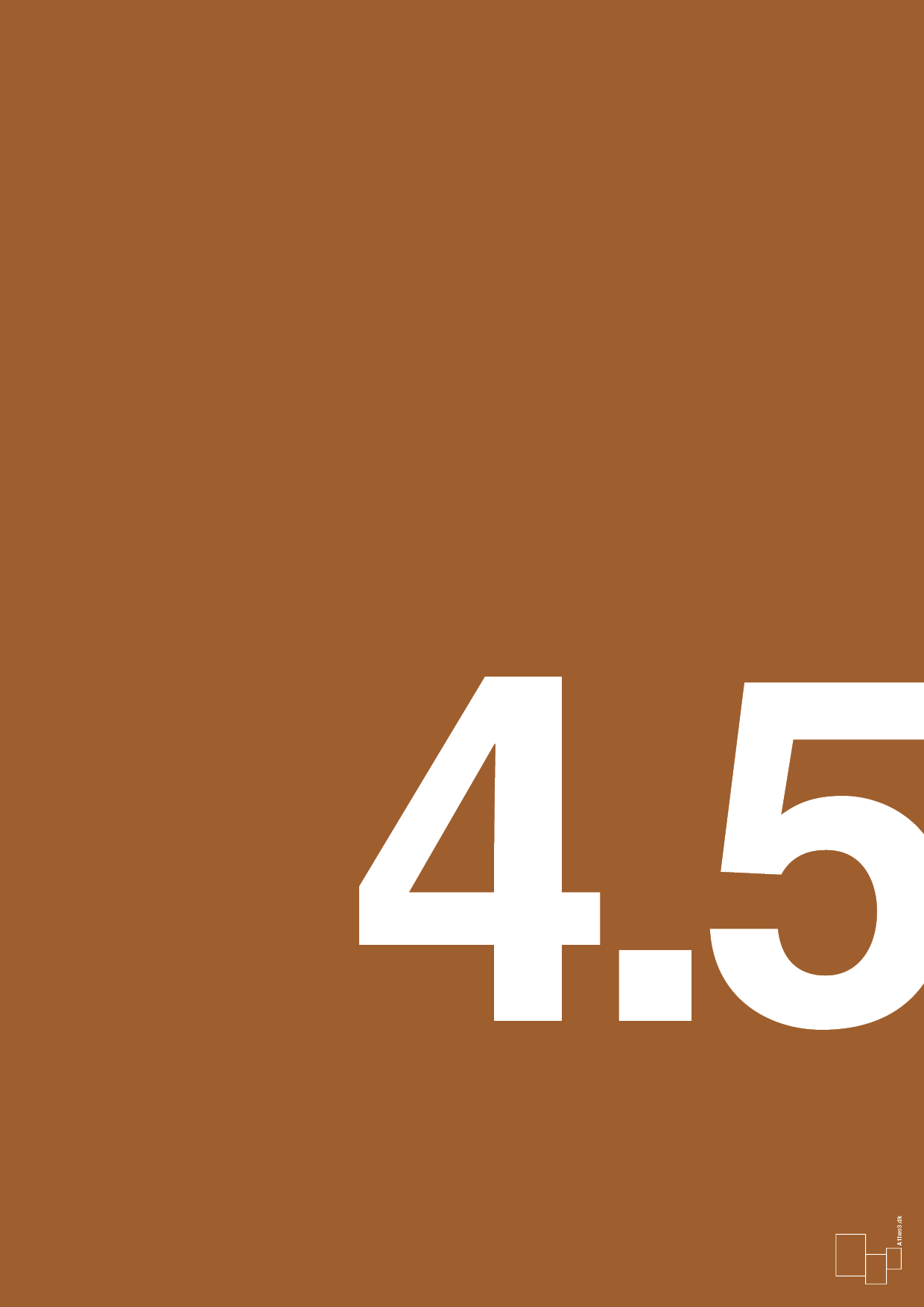 plakat: 45 års fødselsdag - cognac-Fødselsdag-A1two3