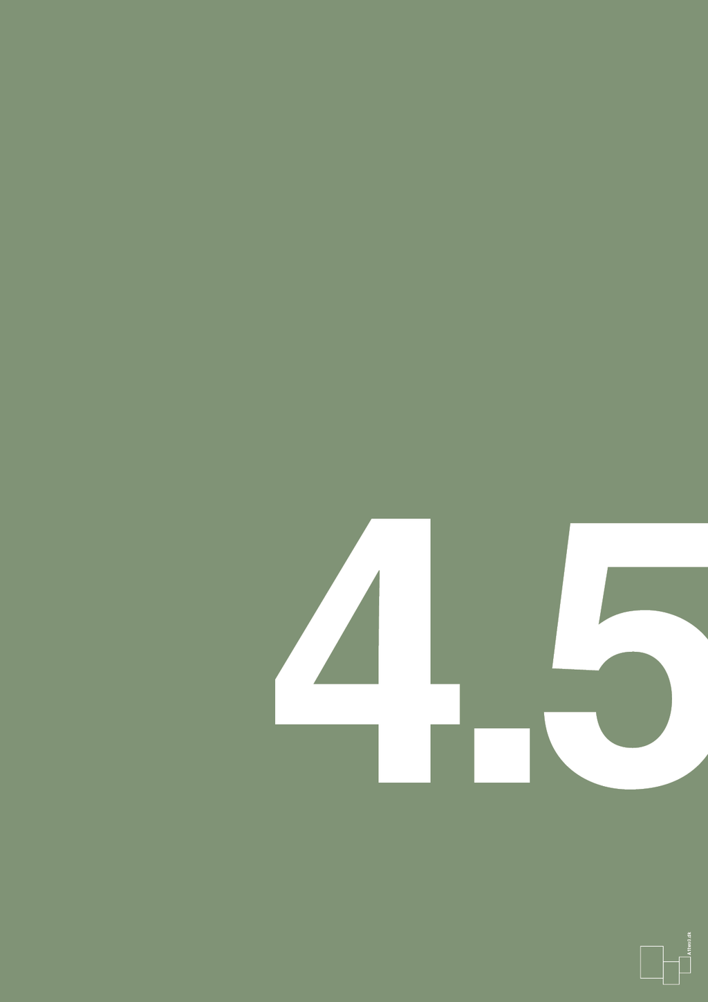 plakat: 45 års fødselsdag - jade-Fødselsdag-A1two3