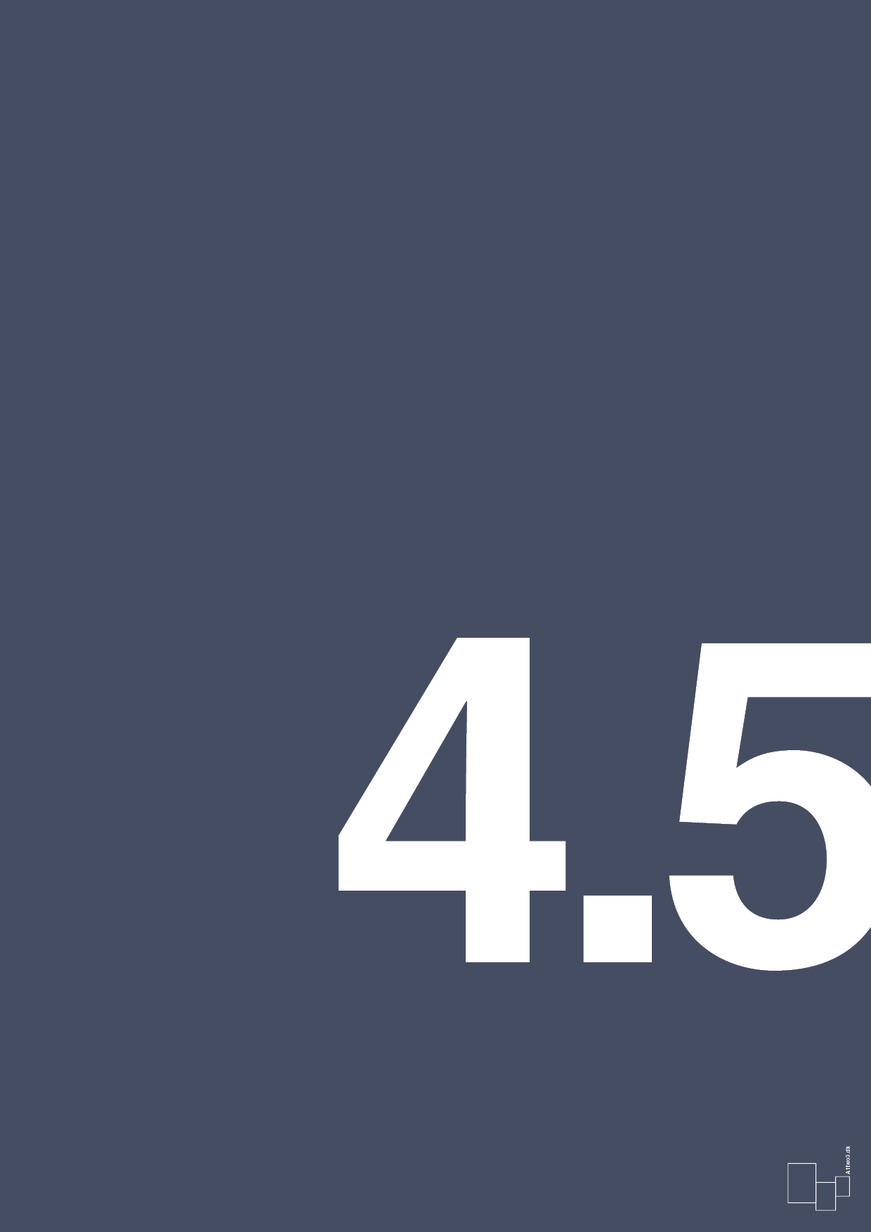45 års fødselsdag - petrol-Fødselsdag-A1two3