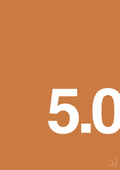 plakat: 50 års fødselsdag - rumba orange-Fødselsdag-A1two3