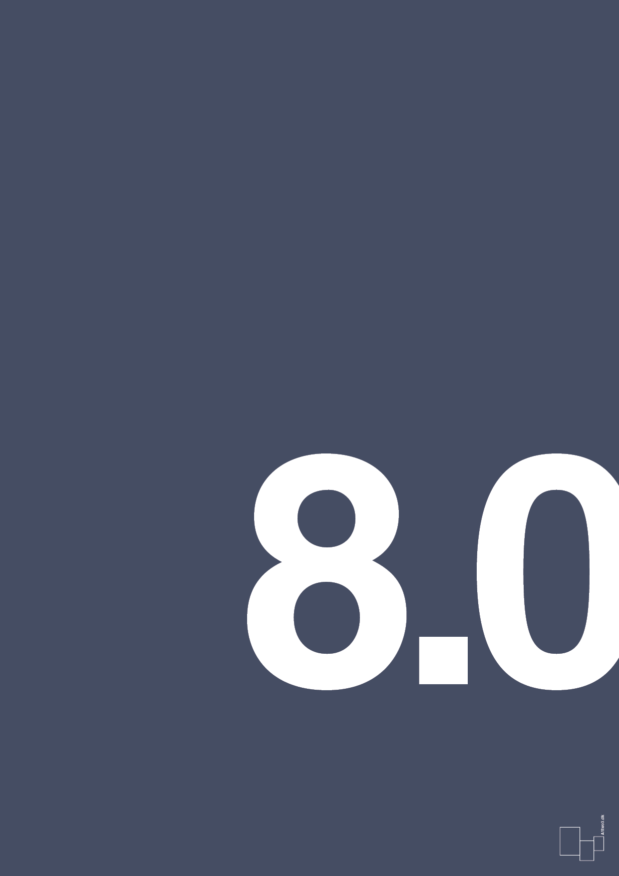 80 års fødselsdag - petrol-Fødselsdag-A1two3