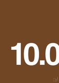 plakat: 100 års fødselsdag - dark brown-Fødselsdag-A1two3