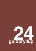 plakat: guldbryllup - red pepper-Bryllup-A1two3