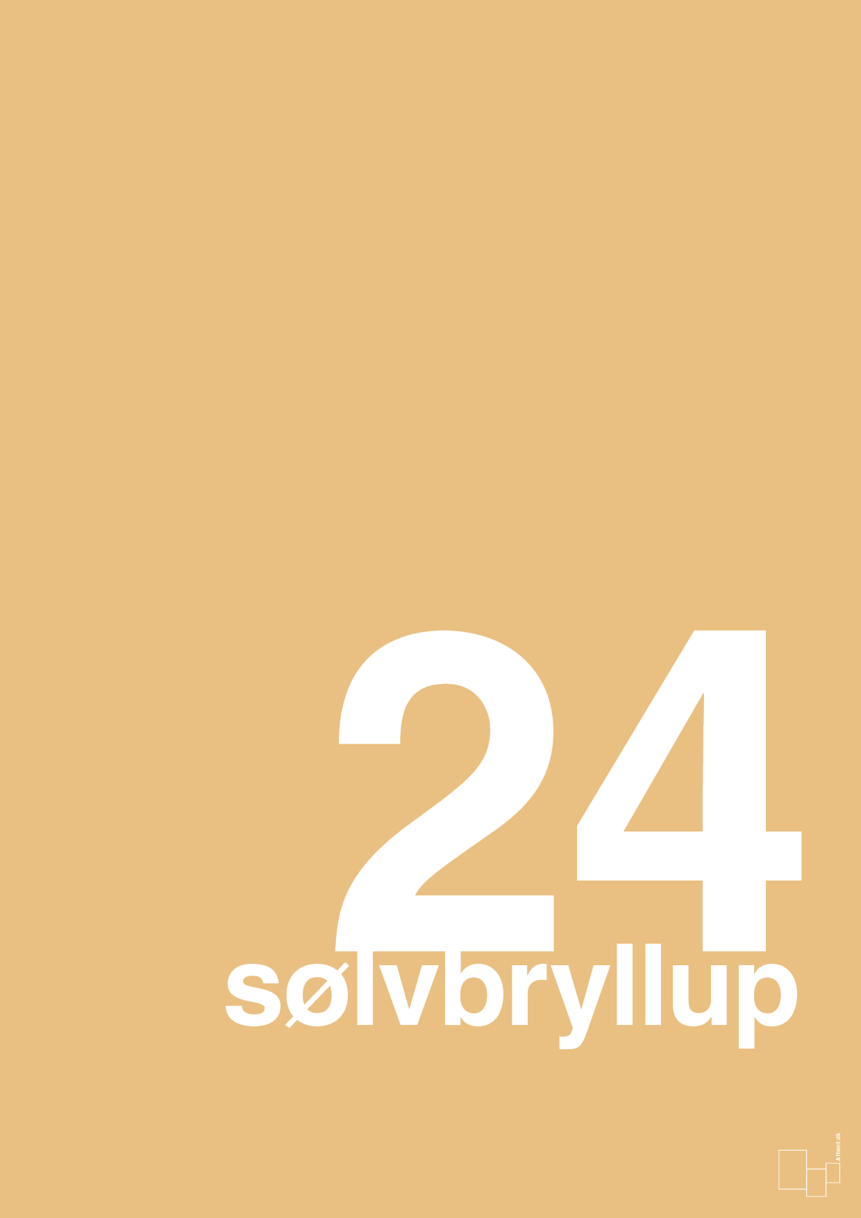 plakat: sølvbryllup - charismatic-Bryllup-A1two3