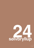 plakat: sølvbryllup - cider spice-Bryllup-A1two3