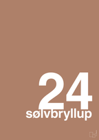 plakat: sølvbryllup - cider spice-Bryllup-A1two3
