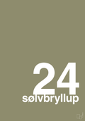 plakat: sølvbryllup - misty forrest-Bryllup-A1two3