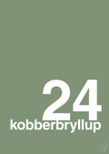 plakat: kobberbryllup - jade-Bryllup-A1two3