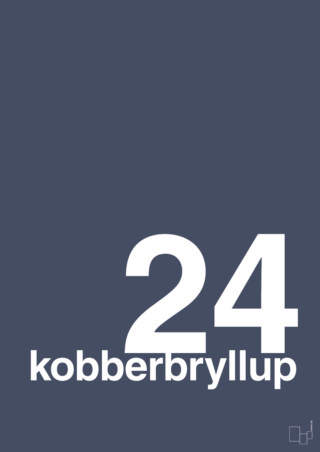 Kobberbryllup - petrol-Bryllup-A1two3