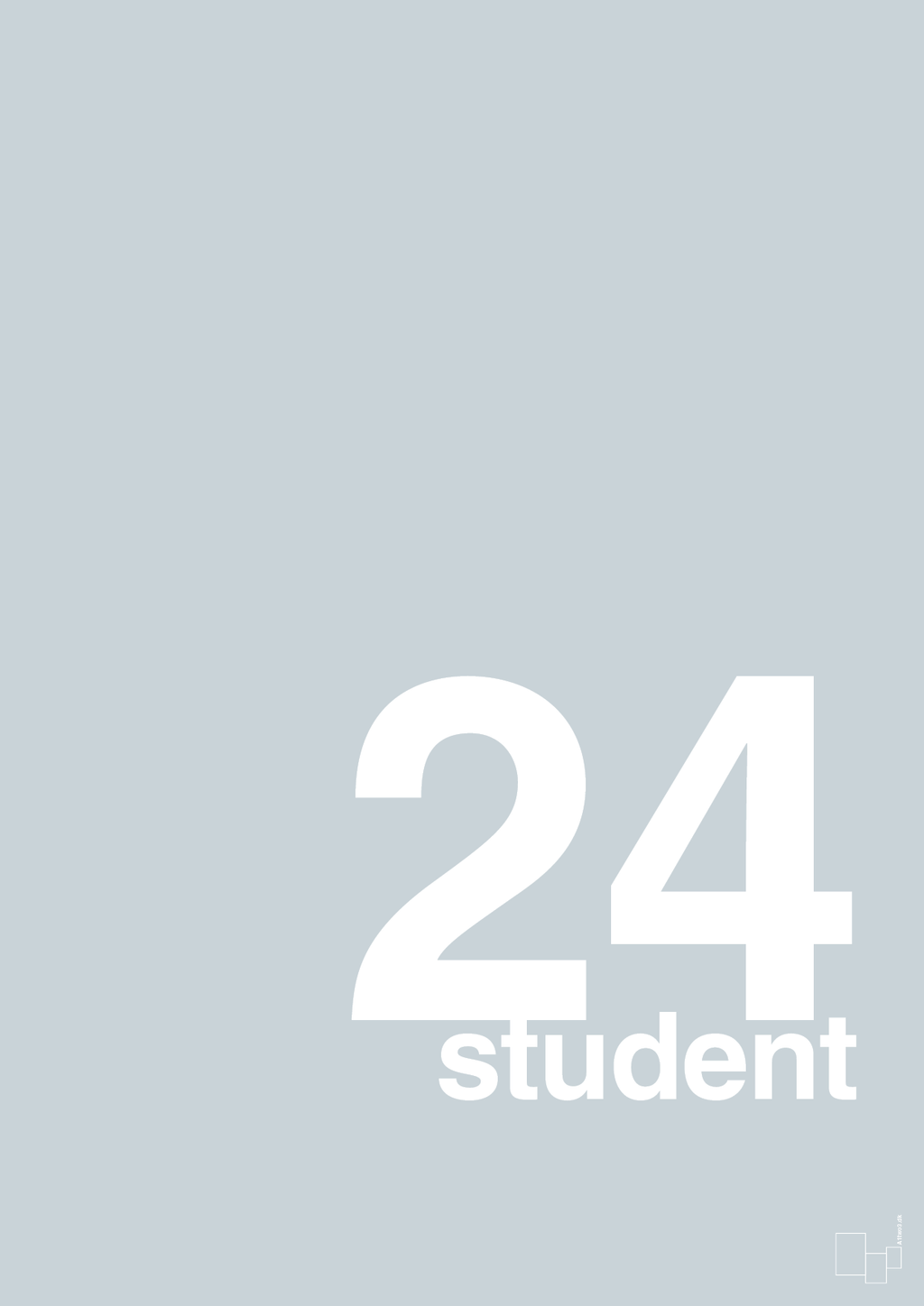 plakat: student 2024 - light drizzle-Student-A1two3