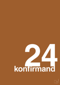plakat: konfirmand 2024 - cognac-Konfirmand-A1two3