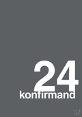 plakat: konfirmand 2024 - graphic charcoal-Konfirmand-A1two3