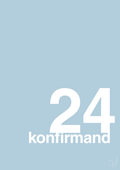 plakat: konfirmand 2024 - heavenly blue-Konfirmand-A1two3