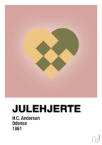 plakat: julepynt julehjerte - bubble shell-Jul-A1two3