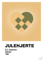 plakat: julepynt julehjerte - charismatic-Jul-A1two3
