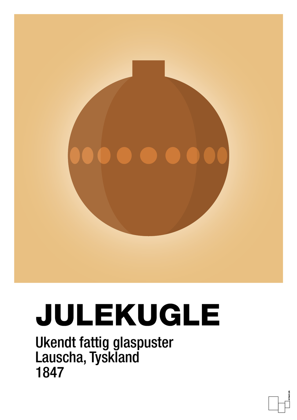 plakat: julepynt julekugle - charismatic-Jul-A1two3