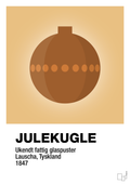 plakat: julepynt julekugle - charismatic-Jul-A1two3