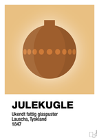 plakat: julepynt julekugle - charismatic-Jul-A1two3