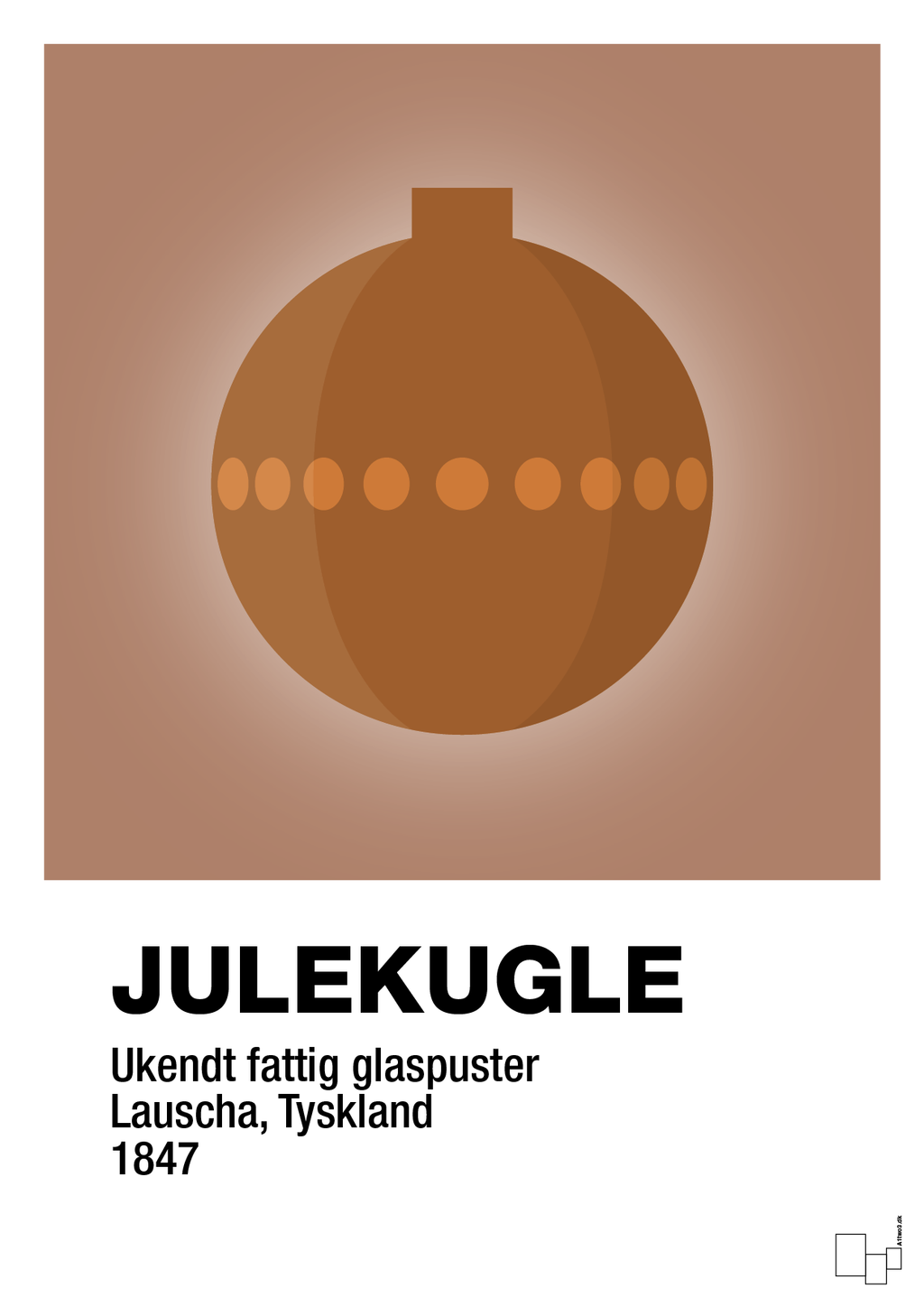 plakat: julepynt julekugle - cider spice-Jul-A1two3