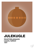 plakat: julepynt julekugle - cider spice-Jul-A1two3