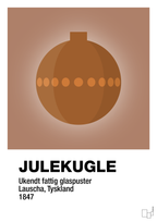 plakat: julepynt julekugle - cider spice-Jul-A1two3