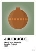 plakat: julepynt julekugle - jade-Jul-A1two3
