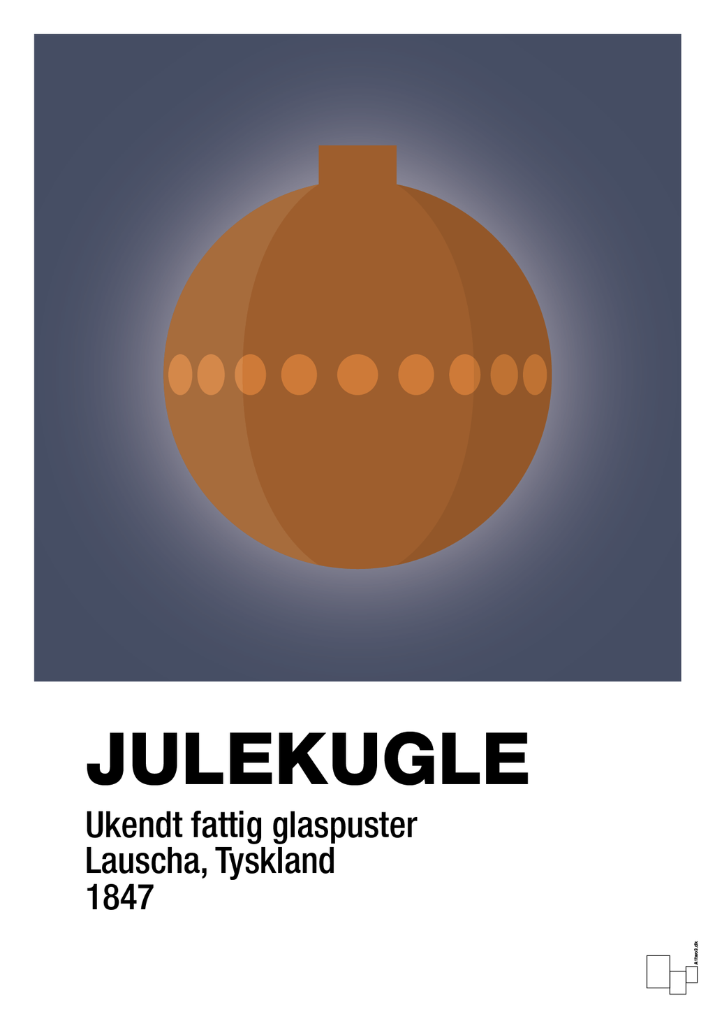 Julepynt julekugle - petrol-Jul-A1two3