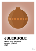 plakat: julepynt julekugle - powder-Jul-A1two3