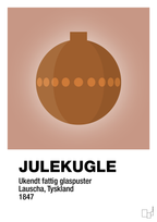 plakat: julepynt julekugle - powder-Jul-A1two3