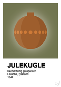 plakat: julepynt julekugle - secret meadow-Jul-A1two3