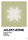 plakat: julepynt julestjerne - back to nature-Jul-A1two3
