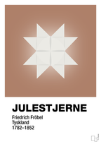 plakat: julepynt julestjerne - cider spice-Jul-A1two3