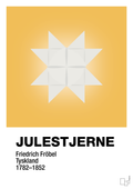 plakat: julepynt julestjerne - honeycomb-Jul-A1two3