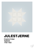 plakat: julepynt julestjerne - light drizzle-Jul-A1two3
