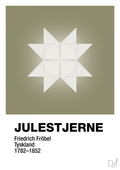 plakat: julepynt julestjerne - misty forrest-Jul-A1two3
