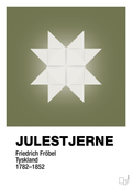 plakat: julepynt julestjerne - secret meadow-Jul-A1two3