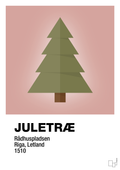 plakat: julepynt juletræ - bubble shell-Jul-A1two3