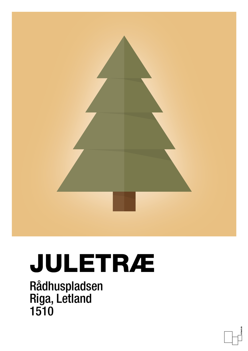 plakat: julepynt juletræ - charismatic-Jul-A1two3