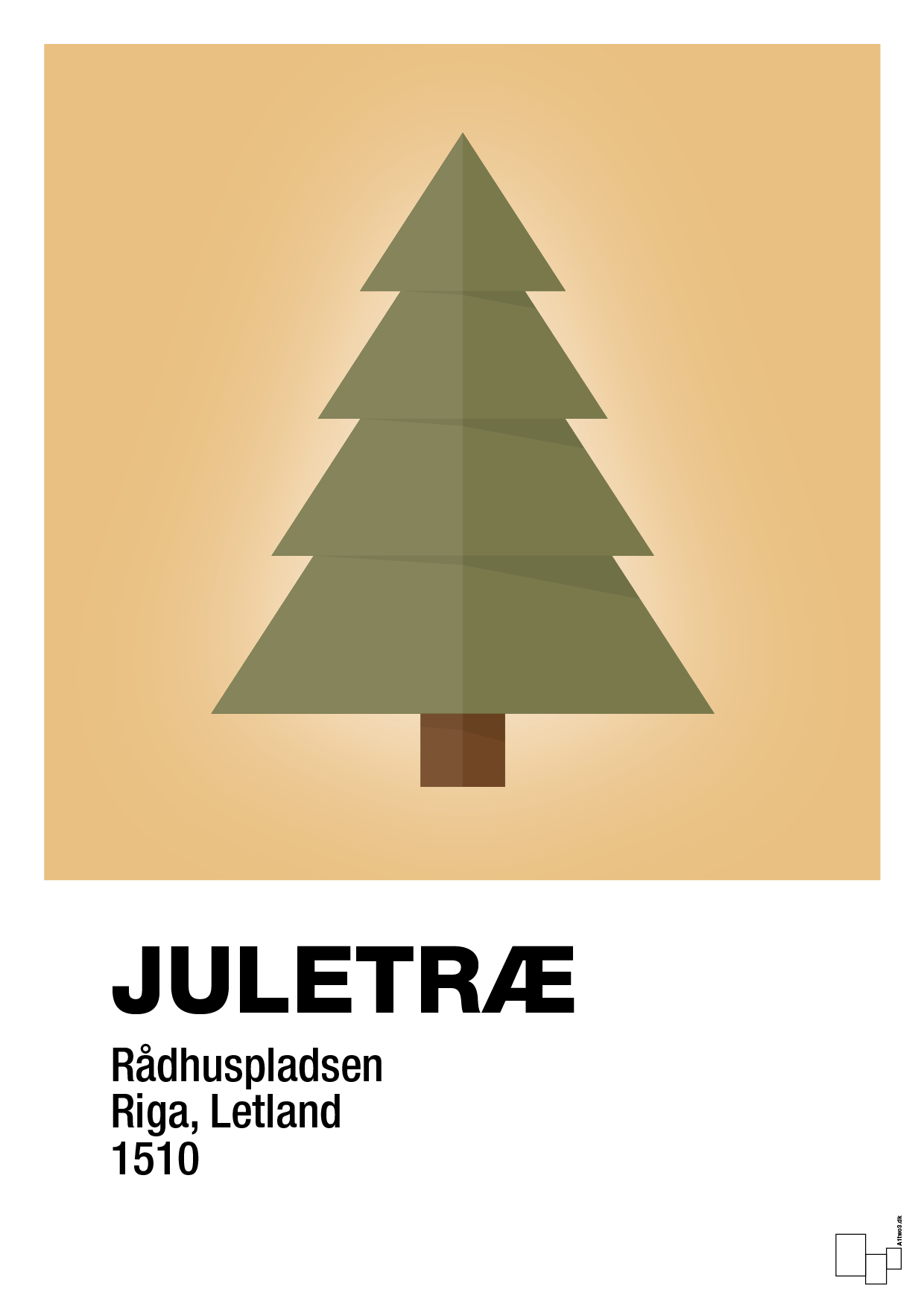 plakat: julepynt juletræ - charismatic-Jul-A1two3
