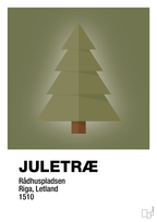 plakat: julepynt juletræ - secret meadow-Jul-A1two3