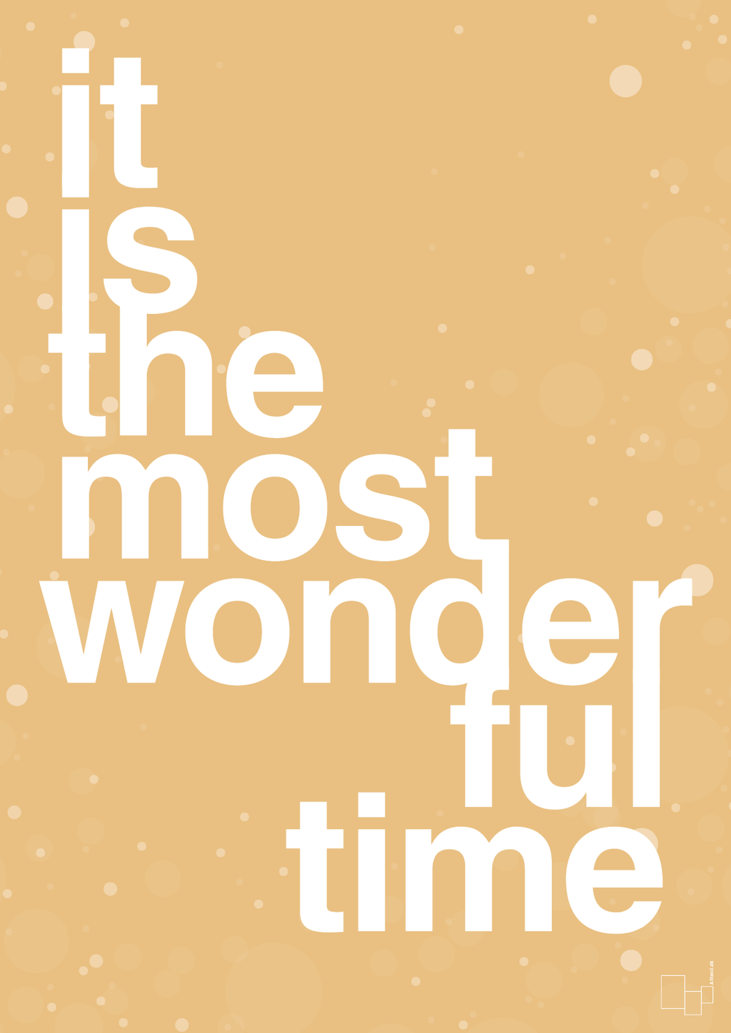 plakat: it is the most wonderful time - charismatic-Jul-A1two3